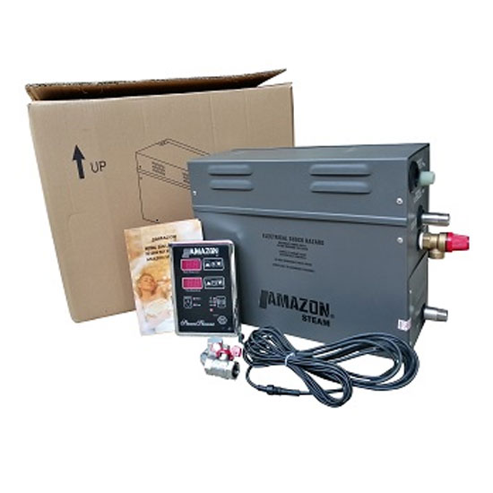 Máy xông hơi ướt Amazon AR12C/12kw-TM60A Van xả cơ