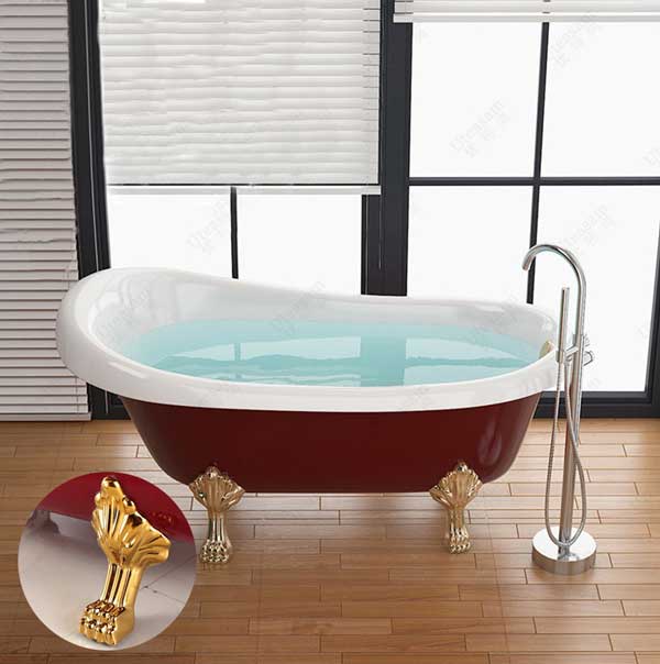 Mẫu bồn tắm chân rồng sang trọng đẳng cấp nhất hiện nay