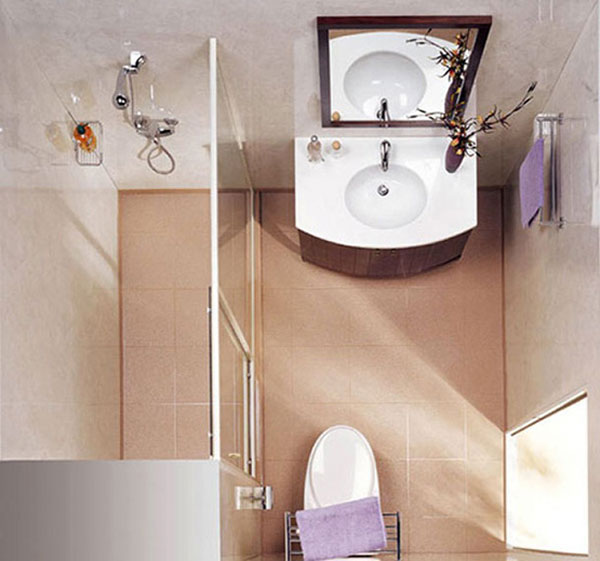 Một số mẫu thiết kế phòng tắm 3m2 5