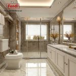 Vách kính tắm Fendi FMP-1X3