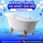 Bồn tắm Sewo SW-G002-1 kích thước 1m7 ngọc trai chân rồng Bồn tắm Sewo SW-G002-1 kích thước 1m7 ngọc trai chân rồng