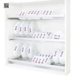 Giá bát cố định 3 tầng Kitplus DK12B MIX90