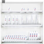 Giá bát đĩa cố định 3 tầng cao cấp Kit Plus DK12B VIP70 Giá bát đĩa cố định 3 tầng cao cấp Kit Plus DK12B VIP70