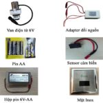 Linh kiện lẻ van tiểu cảm ứng Techome Linh kiện lẻ van tiểu cảm ứng Techome