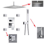 Sen tắm âm trần Sewo WS1013