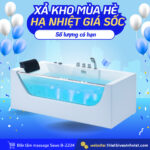 Bồn tắm massage Sewo B-2204 có đèn LED Bồn tắm massage Sewo B-2204 có đèn LED
