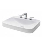 Chậu lavabo TOTO LT5616XW 3 lỗ