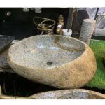 Chậu lavabo đá cuội NP-906 Chậu lavabo đá cuội NP-906