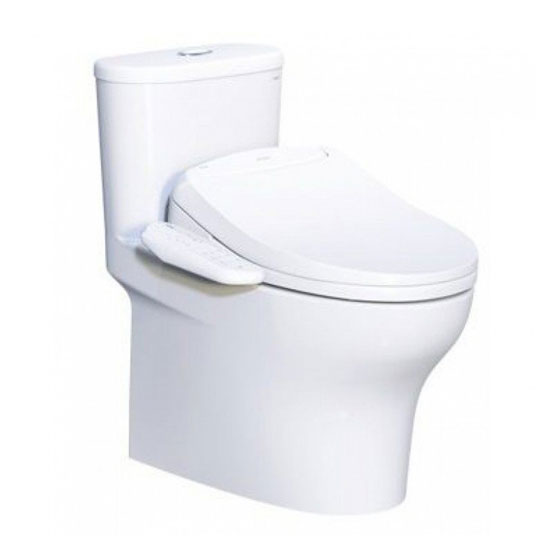 Bồn cầu nắp rửa điện tử Caesar C1394F+TAF400H