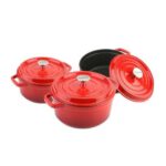 Bộ nồi gang đúc tráng men Rapido RK202224 Bộ nồi gang đúc tráng men Rapido RK202224