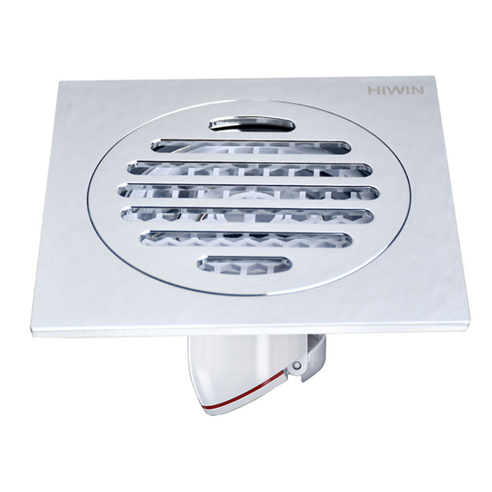 Ga thoát sàn Hiwin FD-1952 ngõng trọng lực thoát nước tốt