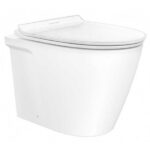 Bồn cầu American 3229E-WT đặt sàn thoát ngang