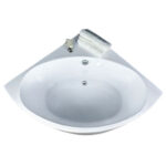 Bồn tắm góc xây Ares AR3091B không chân yếm Bồn tắm góc xây Ares AR3091B không chân yếm