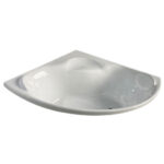 Bồn tắm góc xây Ares AR3121B không chân yếm Bồn tắm góc xây Ares AR3121B không chân yếm