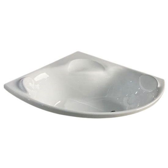 Bồn tắm góc xây Ares AR3121B không chân yếm