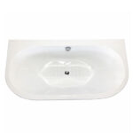 Bồn tắm xây Ares AR4162B không chân yếm