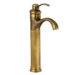 Vòi rửa lavabo CleanMax 5004F đồng thau giả cổ Vòi rửa lavabo CleanMax 5004F đồng thau giả cổ