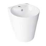 Chậu rửa lavabo Bancoot L26 liền chân