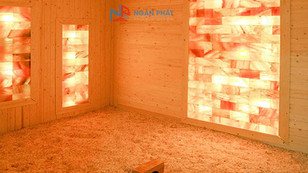 Mẫu phòng xông hơi đá muối sauna 1