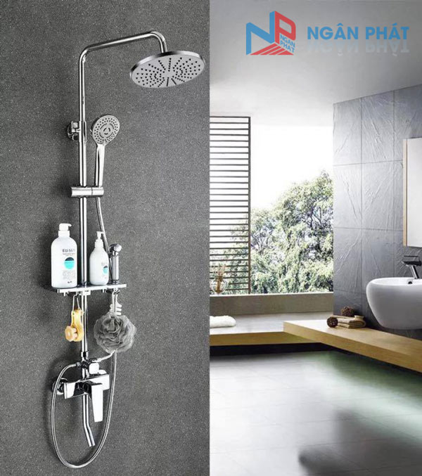 Tổng hợp các loại vòi sen tắm phổ biến trên thị trường