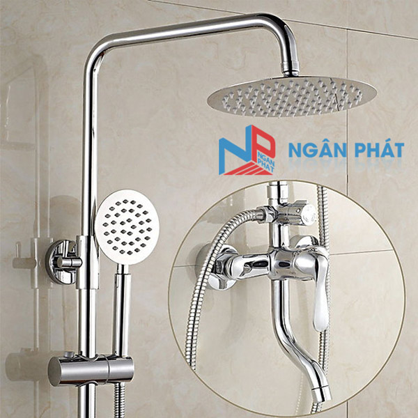 Cấu tạo vòi tắm hoa sen gồm những phần nào