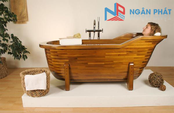 Lợi ích của bồn tắm tròn gỗ thông 1