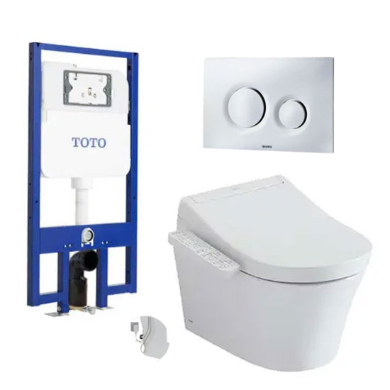 Bồn cầu TOTO CW553/TCF33320GAA/ WH172A/MB174P treo tường