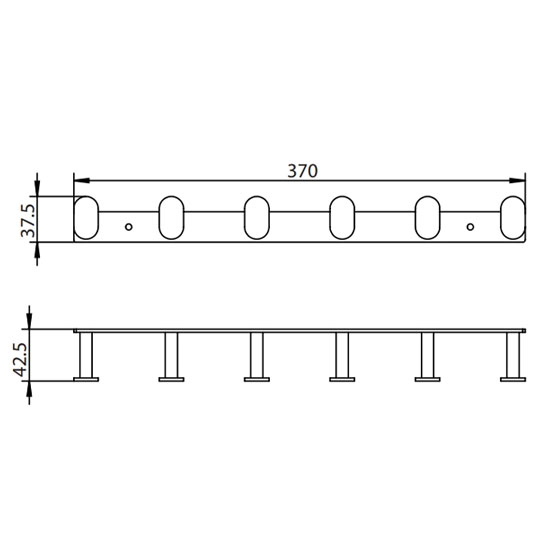 moc-treo-quan-ao-EcoBath-EC2005-6BU