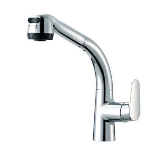 Vòi rửa bát Kosco CO 3120 dây rút nóng lạnh