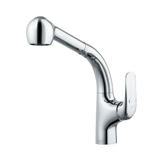 Vòi rửa bát Kosco CO 9120 dây rút nóng lạnh