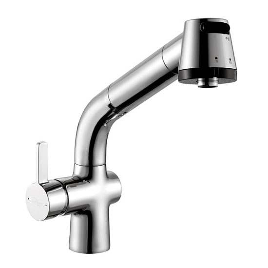 Vòi rửa bát Kosco CO 9220 dây rút nóng lạnh