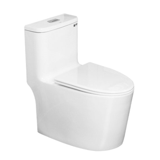 Bồn cầu Ecod EB9065 liền khối nắp êm