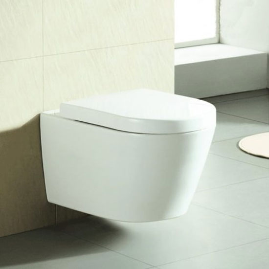 Bồn cầu Atmor AT2155 treo tường nắp đóng êm