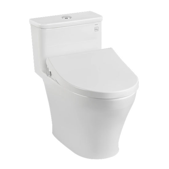 Bồn cầu Toto MS857DE4 nắp rửa cơ ECOWASHER