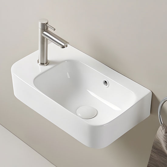 Chậu rửa lavabo Hanjin HJ-5110L treo tường