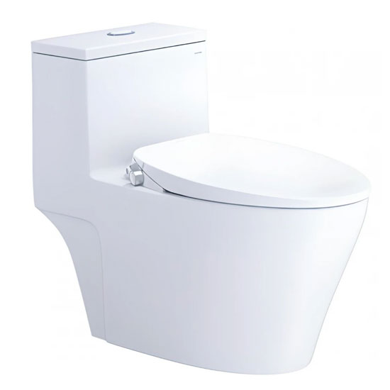 Bồn cầu Caesar C1356F+TAF060 nắp rửa cơ