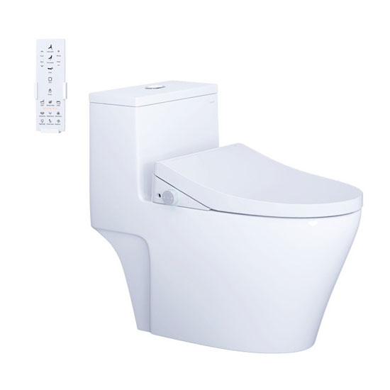 Bồn cầu Caesar C1363F+TAF512H nắp điện tử