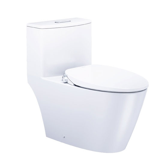 Bồn cầu Caesar C1363+TAF060 nắp rửa cơ