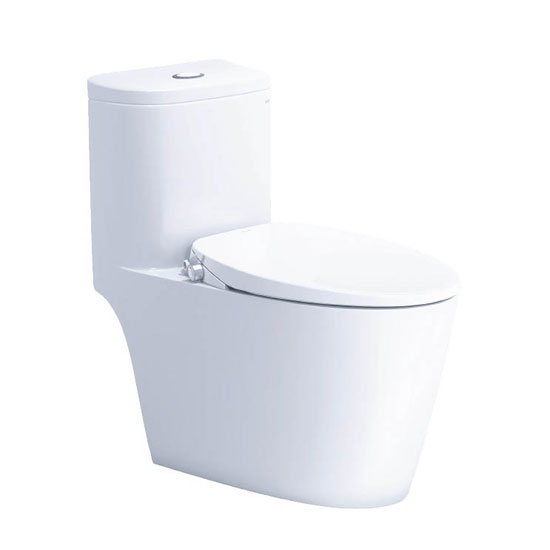 Bồn cầu Caesar C1364F+TAF060 nắp rửa cơ