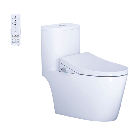 Bồn cầu Caesar C1364F+TAF512H nắp điện tử