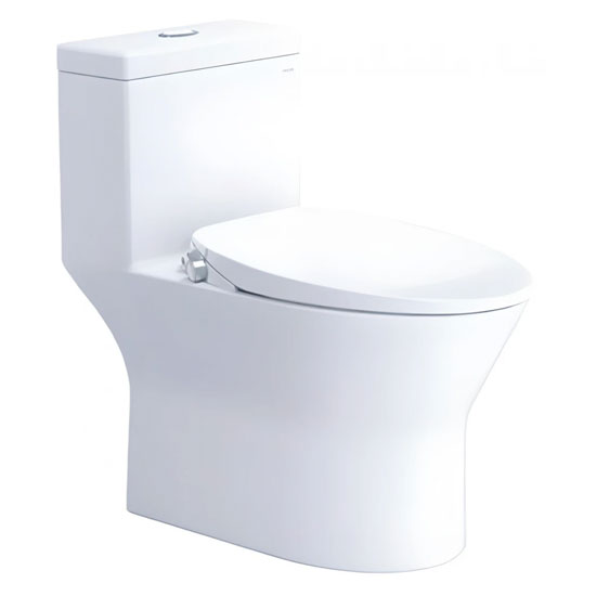 Bồn cầu Caesar C1374F+TAF060 nắp rửa cơ