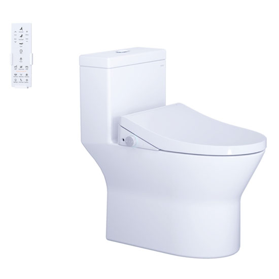 Bồn cầu Caesar C1374F+TAF512H nắp điện tử