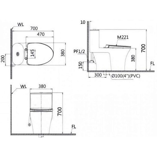 bon-cau-Caesar-C1375F+TAF060
