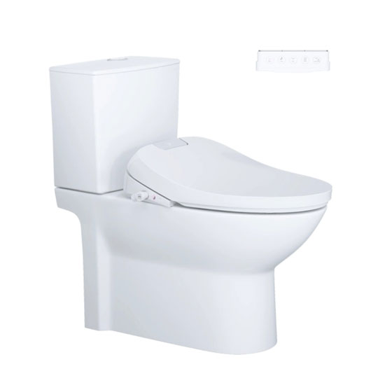 Bồn cầu Caesar CD1340+TAF610H nắp điện tử