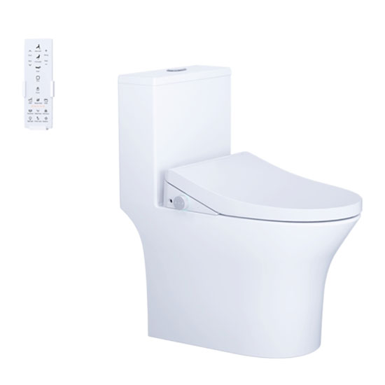 Bồn cầu Caesar C1391F+TAF512H nắp điện tử