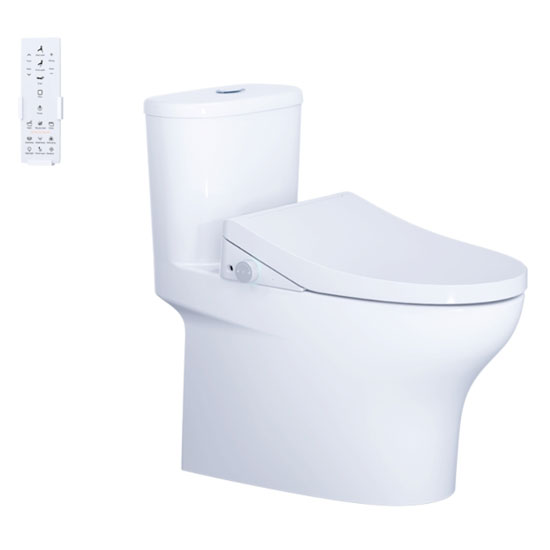 Bồn cầu Caesar C1394F+TAF512H nắp điện tử