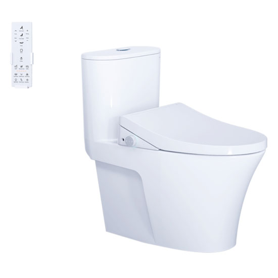 Bồn cầu Caesar C1395F+TAF512H nắp điện tử