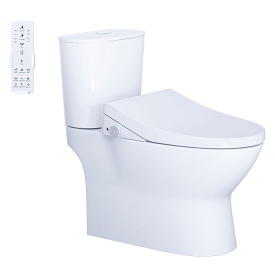 Bồn cầu Caesar CD1320+TAF512H nắp điện tử