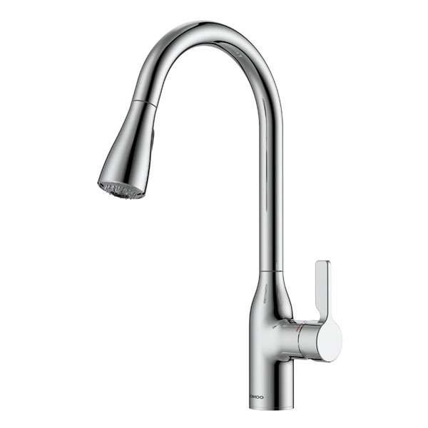 Vòi rửa bát Jomoo 33149-123/1B-Z nóng lạnh dây rút