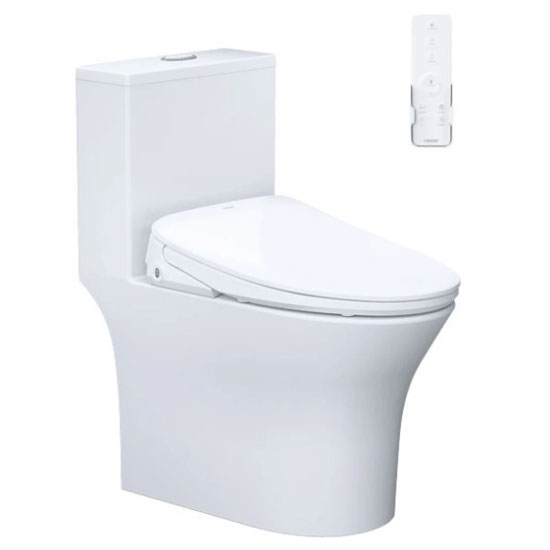 Bồn cầu Caesar C1391F+TAF710H nắp điện tử